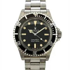 ロレックス 5513 サブマリーナ ノンデイト 40mm 本体のみ 黒文字盤 1982年ごろ メンズ 自動巻き キャリバー1520 ROLEX 腕時計のサムネイル