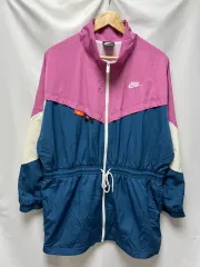 正規品/ウィメンズXL NIKE ウィンドランナー アイコン クラッシュ ロング ウィンドブレーカー ジャケット