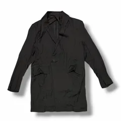 参考上代74800円 JULIUS 19AW LOZENGE COLLAR TAILORED JACKET ローゼンジカラーテーラードジャケット ユリウス 667JAM1 ブラック 1 （15528M）のサムネイル