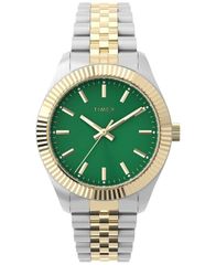 タイメックス レディース アクセサリー 腕時計 Tシャツ Timex Womens Analog TwoTone Stainless Steel Watch 36mm TwoTone