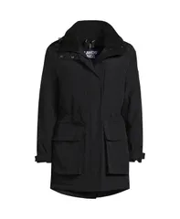 ランズエンド レディース アウター ジャケット・ブルゾン プチ パーカー Lands End Womens Petite Squall Waterproof Insulated Winter Parkのサムネイル