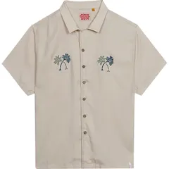 ティーシーエスエス メンズ トップス シャツ 半袖 The Critical Slide Society Very Nice ShortSleeve Resort Shirt Mens Ecru エクのサムネイル