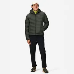 マーモット メンズ アウター ジャケット・ブルゾン パーカー Marmot Echo Featherless Hoodie Mens Rosin Green グリーンのサムネイル