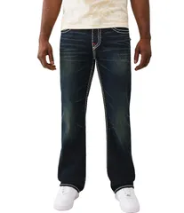 トゥルーレリジョン メンズ ボトムス デニムパンツ デニム ジーンズ True Religion Billy 32 Super T Denim Jeans Midnight デニムのサムネイル