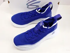 ★7297☆UNDER ARMOUR アンダーアーマー CURRY 8 Flow Like Water カリー8 3023085-402 バスケットボール シューズ　極美品　27.5㎝のサムネイル