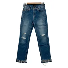 GRACE CONTINENTAL(グレースコンチネンタル) ジーンズ サイズ36 S レディース美品  - ブルー フルレングス/ダメージ加工のサムネイル