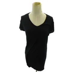 リックオウエンス Rick Owens 17SS WALRUS期 ドレープ カットソー Tシャツ 半袖 黒 ブラック 0415 ☆AA★のサムネイル
