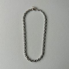 LYNCH SILVER SMITH シルバーあずきチェーンネックレス 45cm - メルカリ