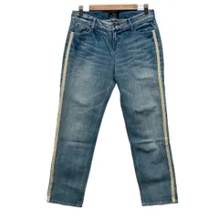GRACE CONTINENTAL(グレースコンチネンタル) ジーンズ サイズ38 M レディース美品  - ブルー フルレングス/パールのサムネイル