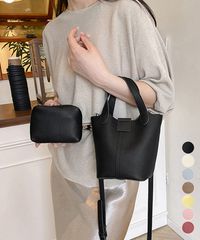 2WAY フラップショルダーバッグ ベースメントオンライン 水色 - メルカリ