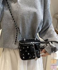 Rady バッグ2点セット ホワイトトートバッグ ミニバッグ チェーン 