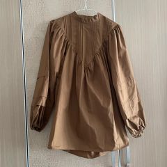 スピックアンドスパン ウクライナ刺繍ブラウス 白 25年製 ヴィンテージ 