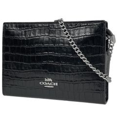 ☆ 新品タグ付 COACH コーチ クロコ クロスボディ ショルダーバッグ 