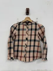 (140) DAKS キッズ ノヴァチェック 長袖シャツのサムネイル