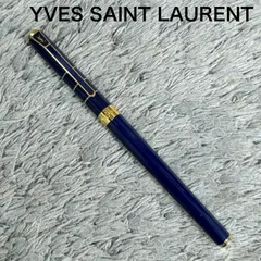 YVES SAINT LAURENT イヴサンローラン キャップ式 ボールペン 刻印ロゴのサムネイル