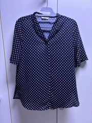 COMME des GARCONS 半袖 ブラウス 総柄 Mサイズ - メルカリ