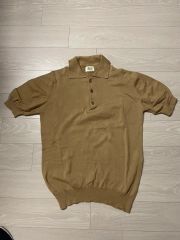 新品タグ付】定価2.4万 J.PRESS 洗えるシルク ニットポロシャツ M