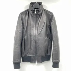 【中古】AKM リブレザーブルゾン サイズS MCB-123 ブラック エーケーエム[17]のサムネイル
