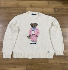 POLO RALPH LAUREN ポロベア ニット カシミヤ混 キャメル L - メルカリ