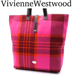 【美品】Vivienne Westwood タータンチェック トートバッグ