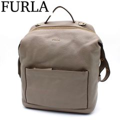 FURLA DAFNE リュックサック バックパック レザー レディース グレー FURLA DAFNE リュックサック バックパック レザー レディース グレー