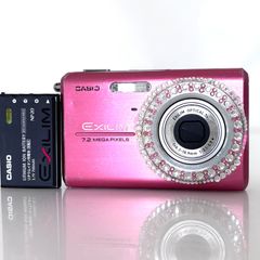 カシオ】CASIO EXILIM EX-Z75 ピンク バッテリー付 #T4522 - メルカリ