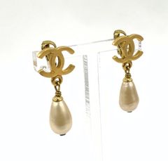 正規品】CHANEL ピアス ココマーク ゴールド 98A ヴィンテージ - メルカリ