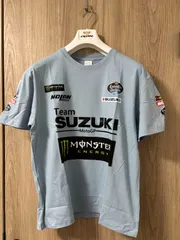 ★アウトレット★新品 L MotoGP SUZUKI バイク レーシング Tシャツ バイクウエア 半袖 アウトドア スポーツ グッズ