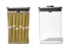OXO オクソ ステンレス ポップコンテナ レクタングル　ミディアム 2.6L 2個セット　3118700 密閉保存容器のサムネイル