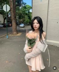 andmary Sui knit bare tops pink - メルカリ