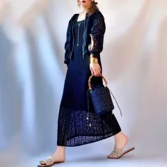 ZARA ザラ ニット ONE PIECE ロング丈ワンピース