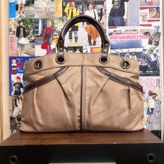 y2k TODS トッズ ホーボー トートバッグ ショルダー レザー キャンバス 