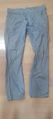CK 薄い コットン パンツ スラックス 32インチ