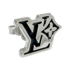 LOUIS VUITTON ピアス モノグラム ロウ LV M03830 片耳 - メルカリ