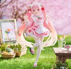 さくら 初音 ミク 日本風 カフェ フィギュア