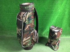 希少 迷彩 カモフラ NIKE GOLF ナイキ キャディバッグ 9型 14分割