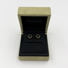 Van Cleef スウィート アルハンブラ ピアス ヴァンクリ オニキス