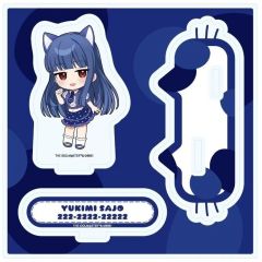 [중고] 아크릴 스탠드 아크릴 패널 17/사키 유키미 고양이 ver.(미니 캐릭터 일러스트) 아크릴 스탠드 플레이트 [아이돌 마스터 신데렐라 걸스 in eeo Store 이케부쿠로 본점]