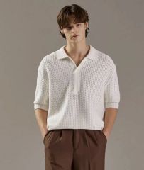 crepuscule】Linen Skipper Polo UR別注 2 - メルカリ