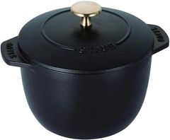 STAUB 鋳鉄製 両手鍋26cm ブラック la cocotte ストウブ - メルカリ