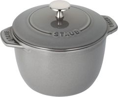STAUB La Cocotte 両手鍋 グレー 24 ストゥブ - メルカリ