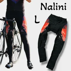 Nalini ナリーニ メンズ レーサーパンツ L サイクルパンツ ウェア タイツ ブラック系 (E0018) ★のサムネイル