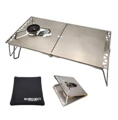 N-project チタン遮熱テーブル 折畳式 SOTO ST-350 TriTrail トライトレイル 専用 TITANIUM TABLE 【日本製】※バーナーは別売