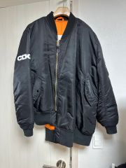 川久保玲着用】CDG x ALPHA BIAS MA-1 JACKET 黒 - メルカリ