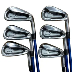 【中古】 ダンロップ SRIXON Z585 6S アイアンセット IR Miyazaki for IRON (フレックスS) メンズ 男性用 右利き 右用 Dランク ゴルフクラブ