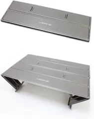 NEIRO ベルン トレッキングパッド アルミニウム グレー ミニマリスト テーブル 8.5cm x 21.2cm x 31.4cmのサムネイル