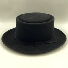 【中古】エイチダブリュードッグアンドコー THE H.W DOG＆CO. ポークパイハット ブラック エイチダブリュードッグアンドコー[24][240024560102]のサムネイル