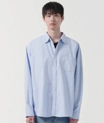 f*8様 MICRO SPAN CROPPED SHIRT Wym サックスブル - メルカリ