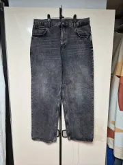 ザラ ワイド デニム パンツ 42 size