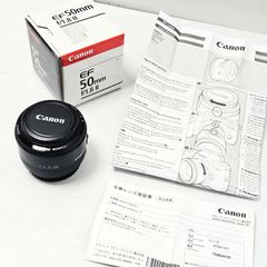 EF50 1.8 STM CANON 保証書付き フィルター付き - メルカリ